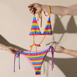 Pansexual Flag String Bikini