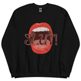SLUT! Faded Mouth Sweatshirt
