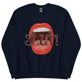 SLUT! Faded Mouth Sweatshirt