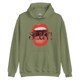 SLUT! Faded Mouth Hoodie