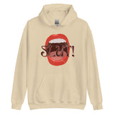 SLUT! Faded Mouth Hoodie