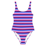 Omnisexual Flag One-Piece Swimsuit