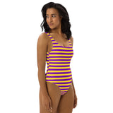 Intersex Flag One-Piece Swimsuit