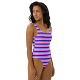Omnisexual Flag One-Piece Swimsuit