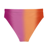 Lesbian Faded High-Waisted Bikini Bottom