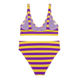 Intersex Flag High-Waisted Bikini