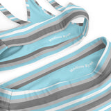 Demiboy Flag High-Waisted Bikini