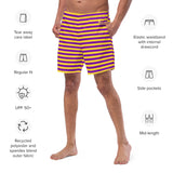 Intersex Stripes Swim Trunks