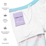 Pastel Bisexual Swim Trunks
