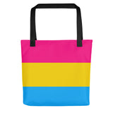 Pansexual Flag Tote Bag