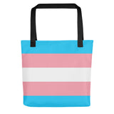 Transgender Flag Tote Bag