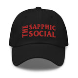 The Sapphic Social Baseball Hat