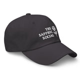 The Sapphic Social Rose Baseball Hat