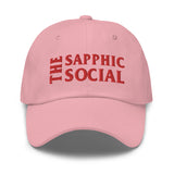 The Sapphic Social Baseball Hat