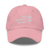 The Sapphic Social Rose Baseball Hat