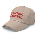 The Sapphic Social Baseball Hat