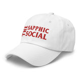 The Sapphic Social Baseball Hat