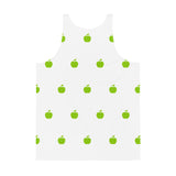 Brat Apple White Tank Top