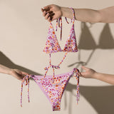 Lesbian Flowers String Bikini