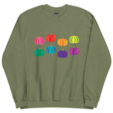Rainbow Pumpkins Sweatshirt