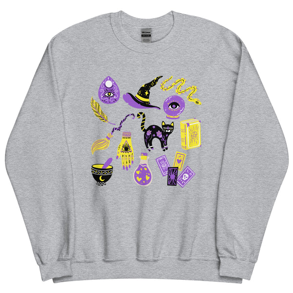 Non-Binary Witch Sweatshirt