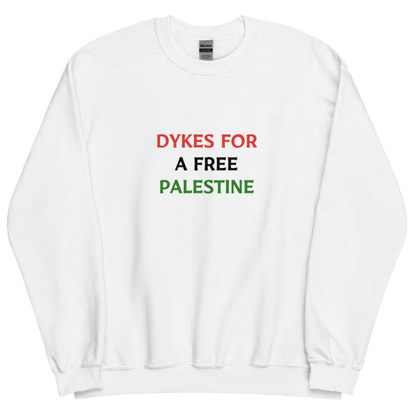 DYKES FOR A FREE PALESTINE sweatshirt