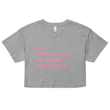 Speculating Crop Top
