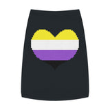 Non-Binary Pixel Heart Pet Tank Top