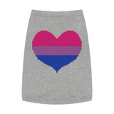 Bisexual Pixel Heart Pet Tank Top