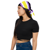 Non-Binary Flag Bandana