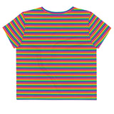 Original Rainbow Flag Crop Tee