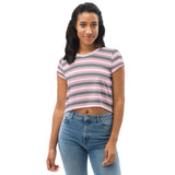 Demigirl Flag Crop Tee