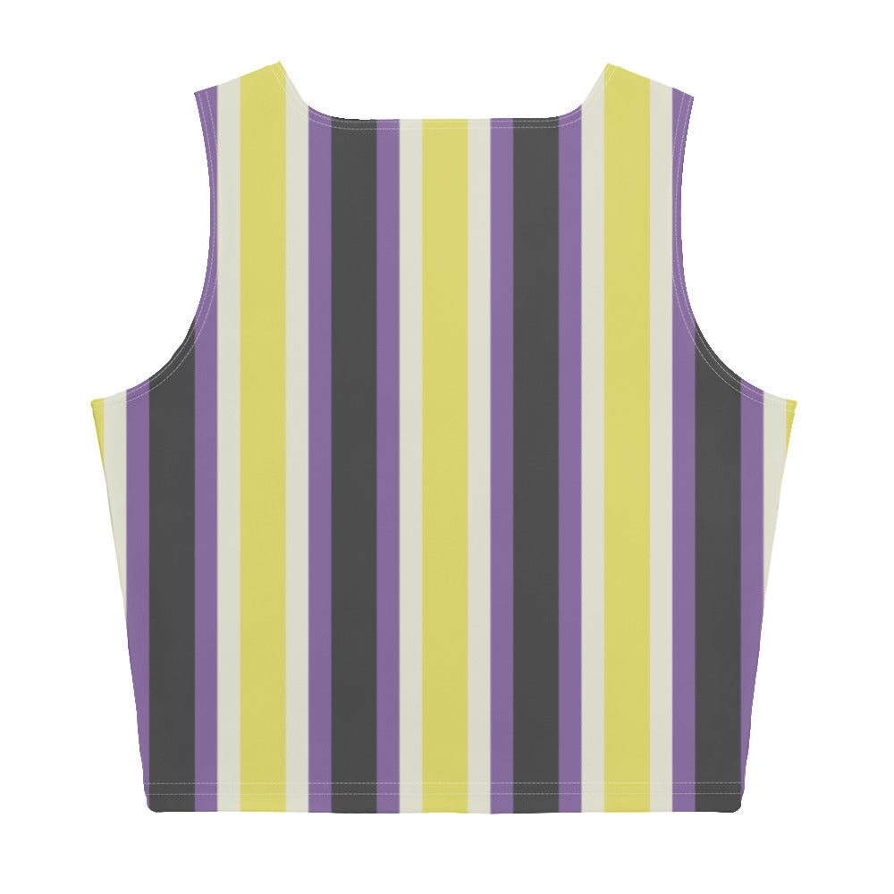 Retro NonBinary Crop Tank