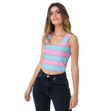 Pastel Bisexual Crop Tank