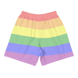 Rainbow Flag Long Athletic Shorts