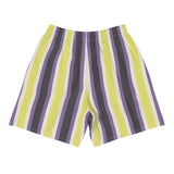 Retro Non-Binary Long Athletic Shorts