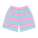 Pastel Bisexual Long Athletic Shorts