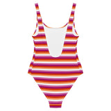Lesbian Flag One-Piece Swimsuit