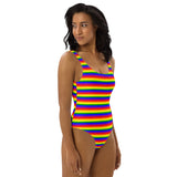 Rainbow Flag One-Piece Swimsuit