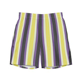Retro Non-Binary Swim Trunks