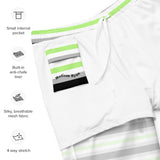 Agender Flag Swim Trunks