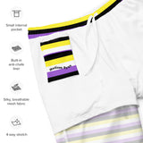 Non-Binary Flag Swim Trunks