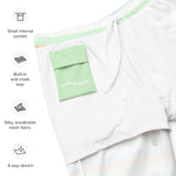 Unlabeled Flag Swim Trunks