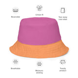 Lesbian Flag Reversible Bucket Hat