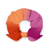 Lesbian Flag Scrunchie