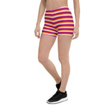 Lesbian Flag Spandex Shorts