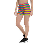 Original Rainbow Flag Spandex Shorts