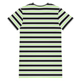 Agender Flag T-Shirt Dress