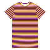 Intersex Striped Flag T-Shirt Dress