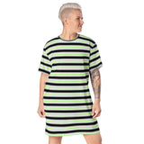 Agender Flag T-Shirt Dress